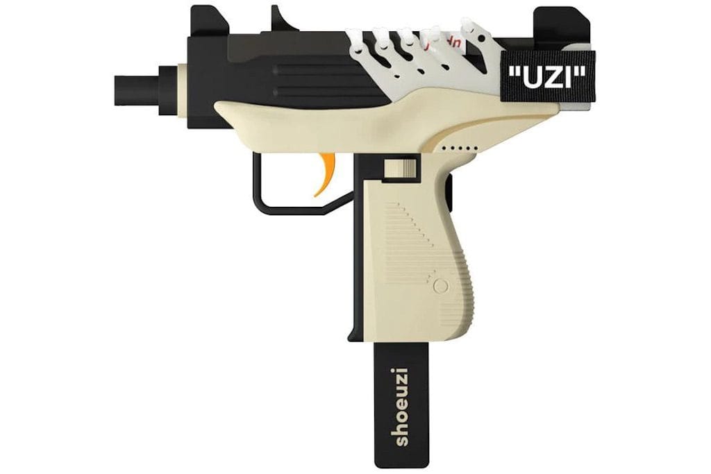 Deze uzi's zijn geïnspireerd op bekende sneakers