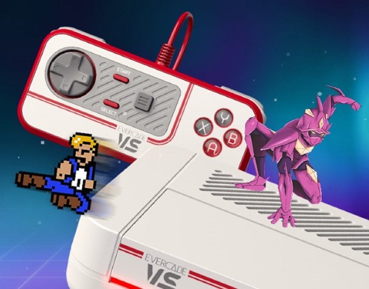 De Evercade VS is een echte retro-gaming console!