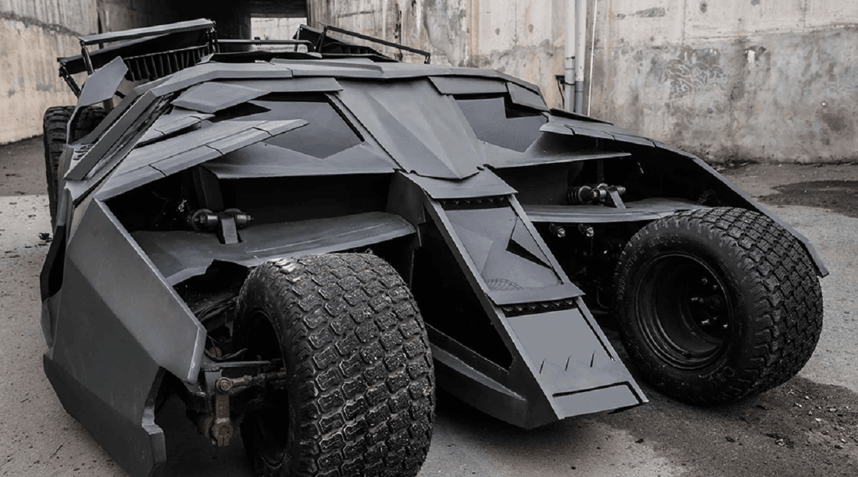 Badass Batmobile is elektrisch en te koop