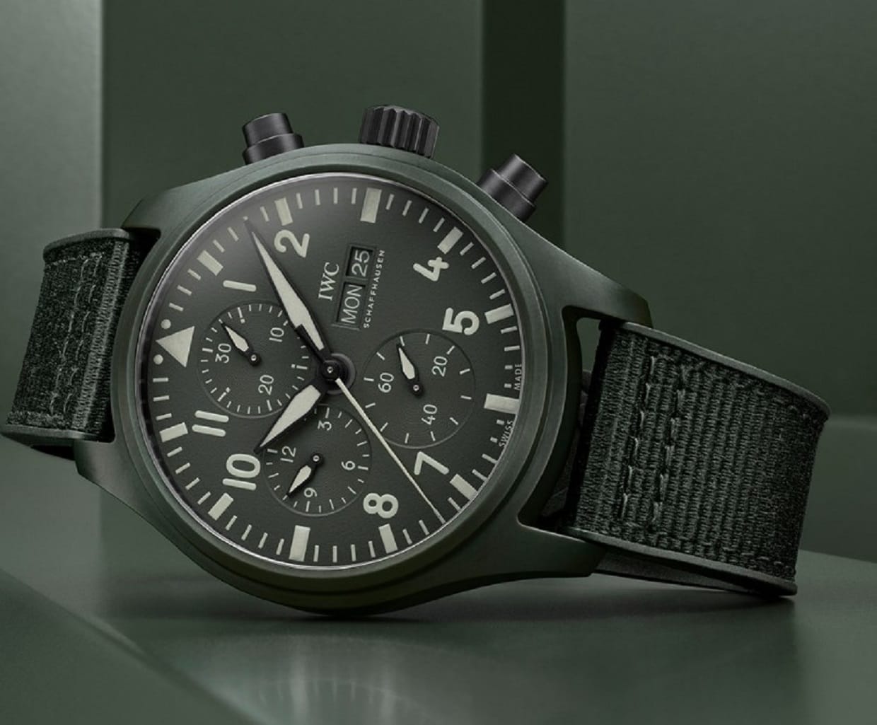 IWC pilotenhorloges komen nu in stoere militaire kleuren