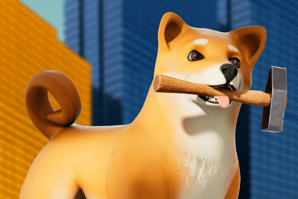 Shiba Inu munt gaat digitaal land verkopen