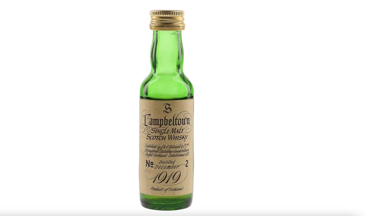 De duurste kleine whiskey fles ter wereld