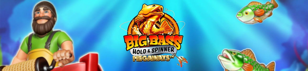 big bass hold & spin megaways banner image